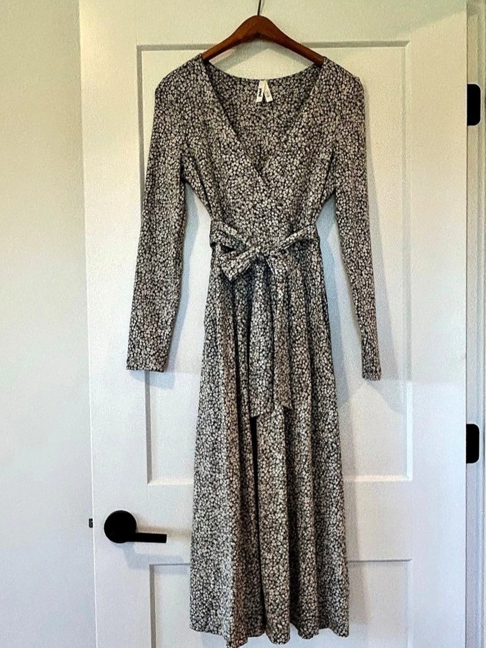 Pact Fit & Flare Wrap Dress